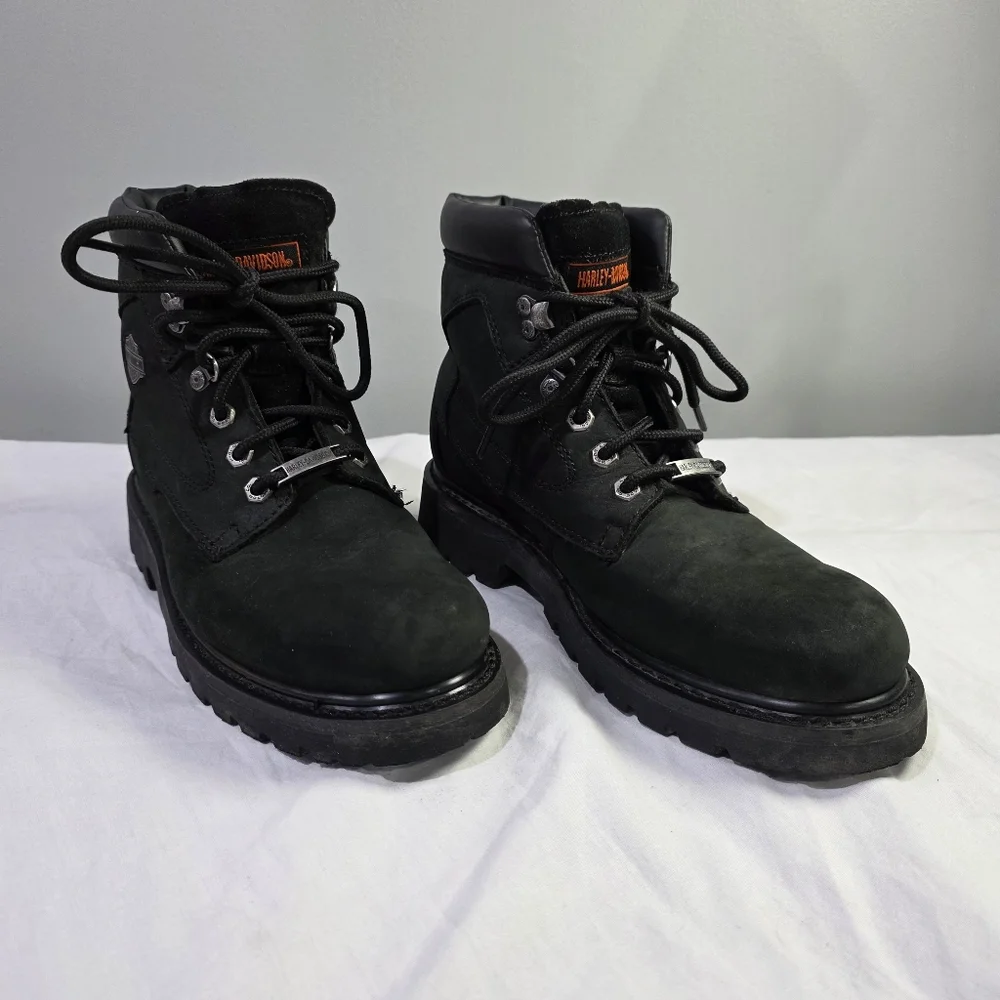 Harley-Davidson: 91005 Black Badlands Motorcycle Boot. 8M